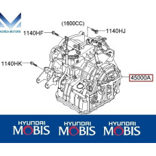mobis transmission a4cf1 4-speed hyundai kia 2012-20